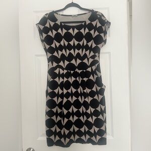 M&S Marks and Spencer women Patterned Midi Dress size 8